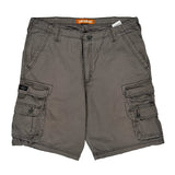 Lee Cargo Shorts - 38W 11L Grey Cotton