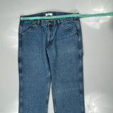 Blue Mountain Carpenter Jeans - 36W 30L Blue Denim