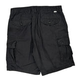 Levis Cargo Shorts - 34W 9L Black Cotton