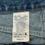 Carhartt Jeans - 34W 30L Blue Cotton