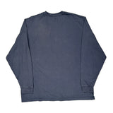 Carhartt Long Sleeve T-Shirt - XL Blue Cotton