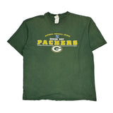 Green Bay Packers Lee Sport Nfl T-Shirt - 2XL Green Cotton