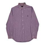Ralph Lauren Checked Shirt - Medium Multicoloured Cotton