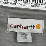 Thrive Carhartt Short Sleeve Shirt - Large Grey Cotton Blend