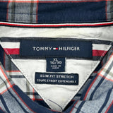 Tommy Hilfiger Checked Shirt - XL Red Cotton
