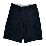 Dickies Cargo Shorts - 34W 11L Black Cotton