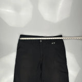 Oakley Chino Shorts - 38W 10L Black Cotton