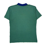 Tommy Jeans Striped Polo Shirt - XL Blue Cotton