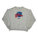 Planet Hollywood Graphic Sweatshirt - Large Grey Cotton Blend