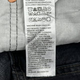 Levis 501 Jeans - 36W 30L Black Cotton