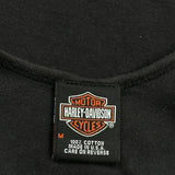 Harley Davidson Let It Roll Harley Davidson Graphic Tank Top - Medium Black Cotton