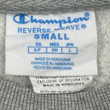 Reverse Weave Champion Sweatshirt - Small Grey Cotton Blend