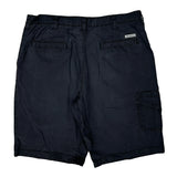 Temp-Iq Dickies Cargo Shorts - 36W 10L Black Cotton Blend