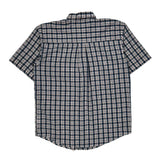 Wrangler Checked Short Sleeve Shirt - Large Red Cotton