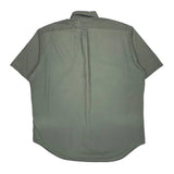 Vintage Ralph Lauren Short Sleeve Shirt - Large Green Cotton