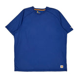 Carhartt T-Shirt - 2XL Blue Cotton