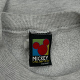 Disney Mickey Unlimited Graphic Sweatshirt - Medium Grey Cotton