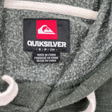 Quiksilver Hoodie - Small Green Cotton Blend