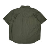 Carhartt Short Sleeve Shirt - 2XL Green Cotton