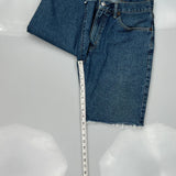 Levis Denim Shorts - 30W 11L Blue Cotton