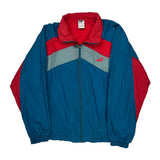 Puma Windbreaker - Large Gray Nylon