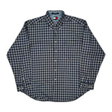 Tommy Hilfiger Checked Shirt - XL Blue Cotton