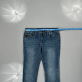 Ariya Jeans - 32W UK 10 Blue Cotton Blend