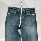 Coogi Graphic Jeans - 38W 33L Blue Denim