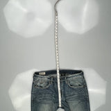 Buffalo Contrast Stitch Jeans - 34W 32L Light Wash Cotton