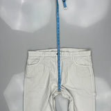 Dickies Carpenter Trousers - 40W 31L White Cotton