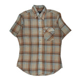Levis Checked Short Sleeve Shirt - Medium Multicoloured Cotton