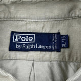 Polo By Ralph Lauren Shirt - XL Beige Cotton