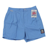 Sivar Shorts - Small Blue Cotton Blend