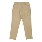 Levis Trousers - 35W 28L Beige Cotton