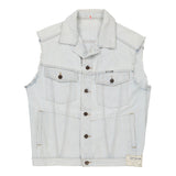 Outsider Denim Gilet - Medium Light Wash Cotton