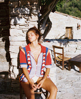 Blouse Harrison Shirt Lavender-Red