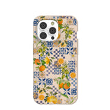 Seashell Amalfi Fruits iPhone 14 Pro Case