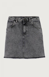 Denim Skirt Yop13e Grey-Salt-An