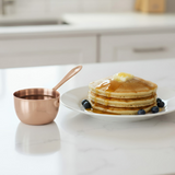 Anygleam Cookware Pouring Pots 1PC Rose Gold Mini Sauce Heating Stainless Steel Kitchen Chocolate Pot Butter Milk Drip Pot Small With Handle