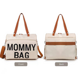 Anymom Mommy Diaper Bags White 3 pcs Set Nappy Backpack Maternity Multifunctional Handbag Large Capacity Luggage Sleeve
