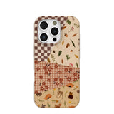Seashell Autumn Quilt iPhone 16 Pro Case