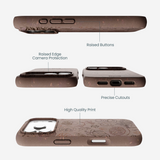 Chocolate Brown Autumn Sweets iPhone 17 Pro Case