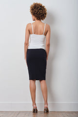 Skirt Pull On Skirt St Navy