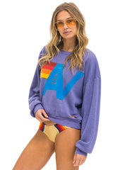 Sweatshirt Logo Stit Swrxstlo Lavender