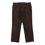 Roberto Cavalli Trousers - 35W 30L Brown Cotton
