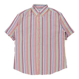 Trussardi Short Sleeve Shirt - 2XL Multicoloured Cotton
