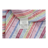 Trussardi Short Sleeve Shirt - 2XL Multicoloured Cotton