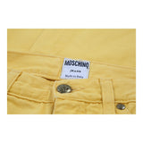 Moschino Jeans - 25W UK 8 Yellow Cotton