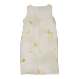 Krizia Midi Dress - Large Cream Silk