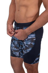 Blue Camo Shorts